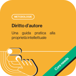 Corsi brevi 24/25 - Diritto d'autore e formazione: una guida pratica alla proprietà intellettuale