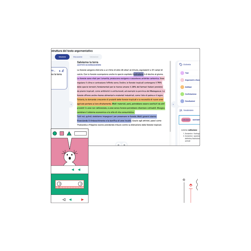 Accedere alla comprensione del testo in modo universale