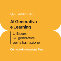 AI generativa e Learning - Utilizzare l'AI generativa per la formazione - Plus